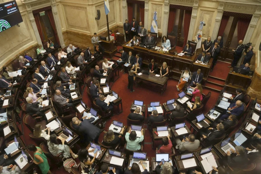 C&aacute;mara de Senadores.