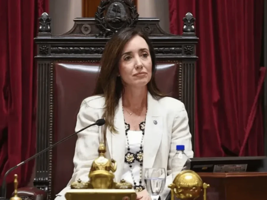 Victoria Villarruel, vicepresidenta de la Naci&oacute;n.