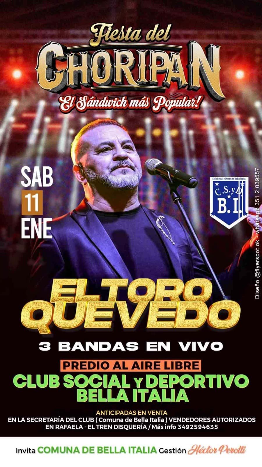 promoci&oacute;n del espect&aacute;culo.