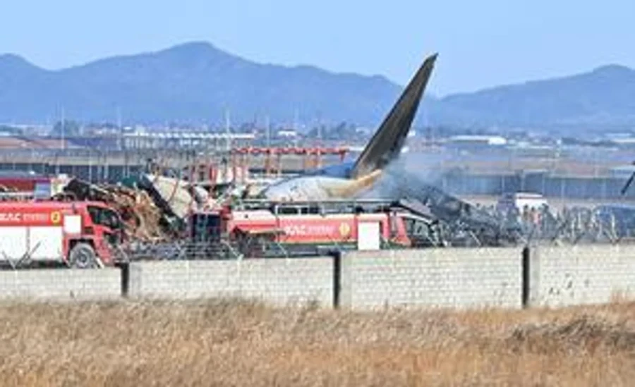Un avi&oacute;n de Jeju Air se despist&oacute; y se incendi&oacute; en Corea del Sur.