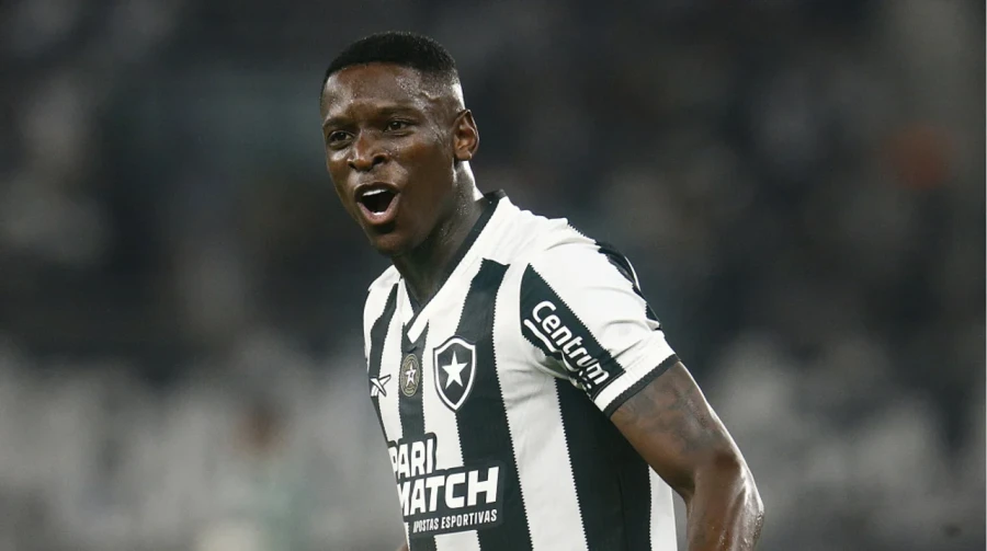 CAMPEON CON BOTAFOGO. Luiz Henrique, el mejor jugador.