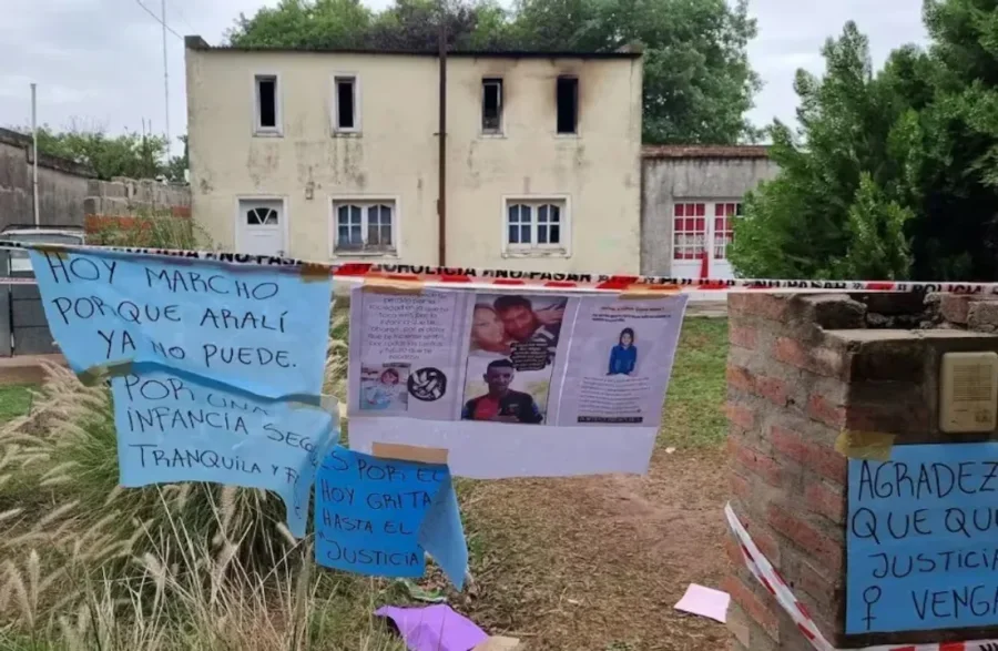En esta casa del horror es donde ocurrieron los indescriptibles hechos.