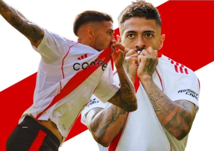 Manuel Lanzini renov&oacute; su v&iacute;nculo con River Plate.