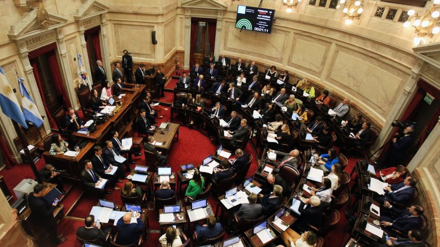 GRAN BENEFICIO. Los senadores nacionales se congelaron los salarios, pero este mes cobraron un millonario aguinaldo.