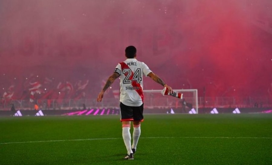 Enzo P&eacute;rez y su mensaje para los hinchas de River Plate.