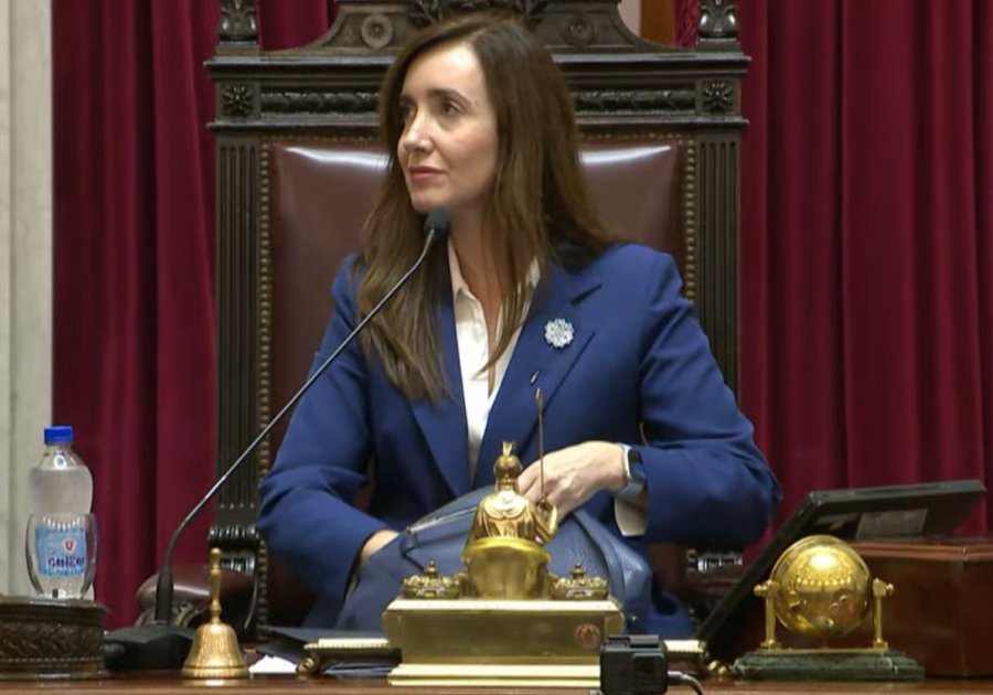 VICTORIA VILLARRUEL. La titular de la C&aacute;mara alta se quej&oacute; por su sueldo en medio de la pol&eacute;mica por las dietas de los senadores.