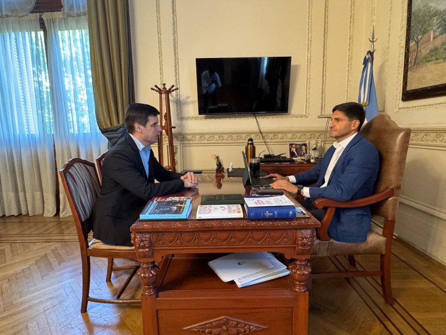 Seguridad, infraestructura y los Juegos Sudamericanos ODESUR estuvieron en el centro de las conversaciones.