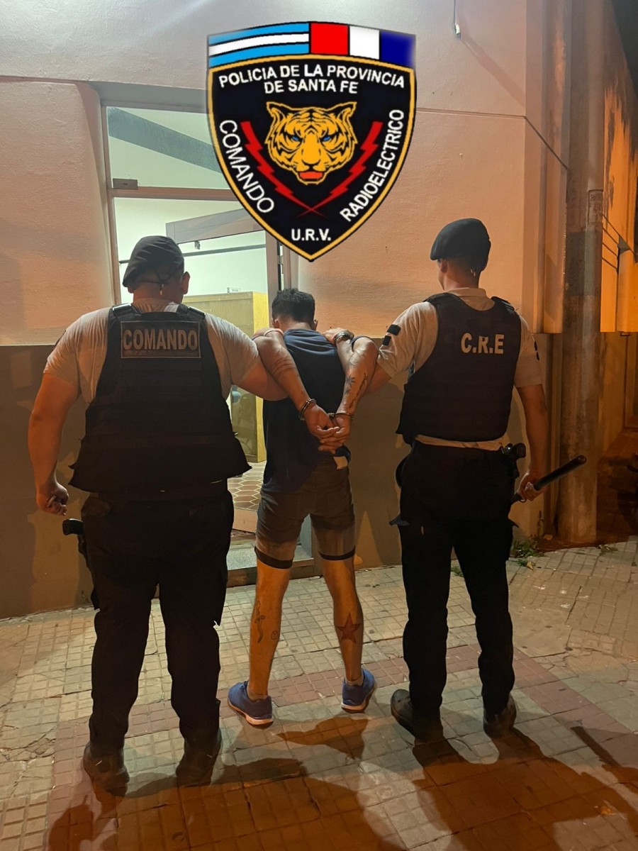 DETENIDO. Lo buscaban desde la c&aacute;rcel de Las Flores y tambi&eacute;n PDI Rafaela.