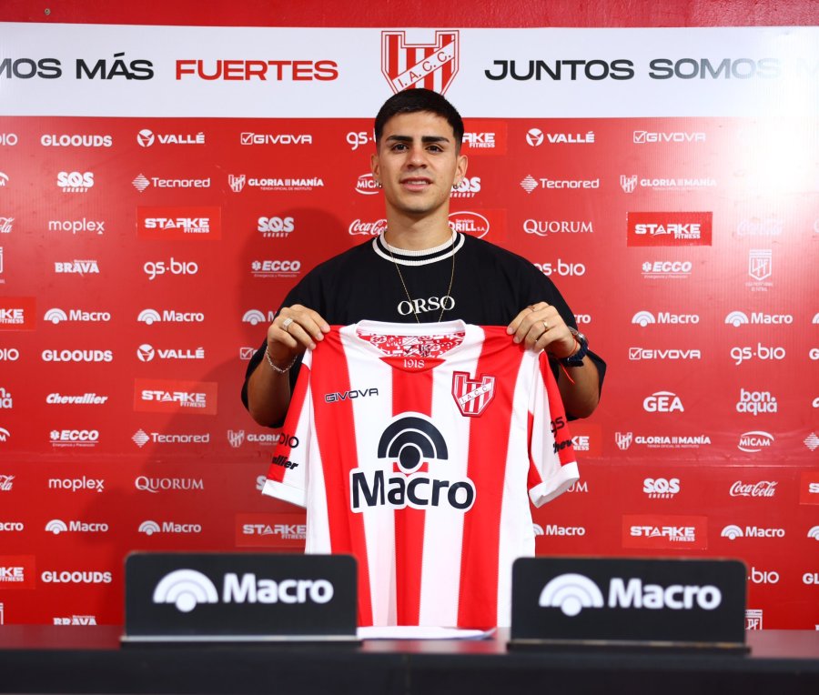 ALEX LUNA YA FIRM&Oacute; SU NUEVO CONTRATO CON INSTITUTO DE C&Oacute;RDOBA