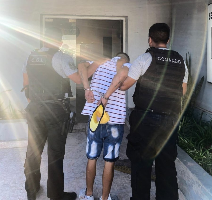 Braian Dami&aacute;n T., de 25 a&ntilde;os, fue trasladado a Comisar&iacute;a Seccional 13&ordf;.