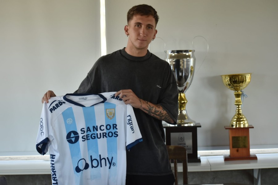 Tadeo Marchiori (25 a&ntilde;os), quien llega procedente de Hurac&aacute;n Las Heras (Mendoza)