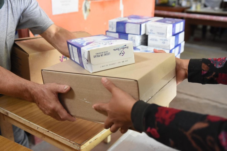 Comienza una nueva entrega del refuerzo alimentario.