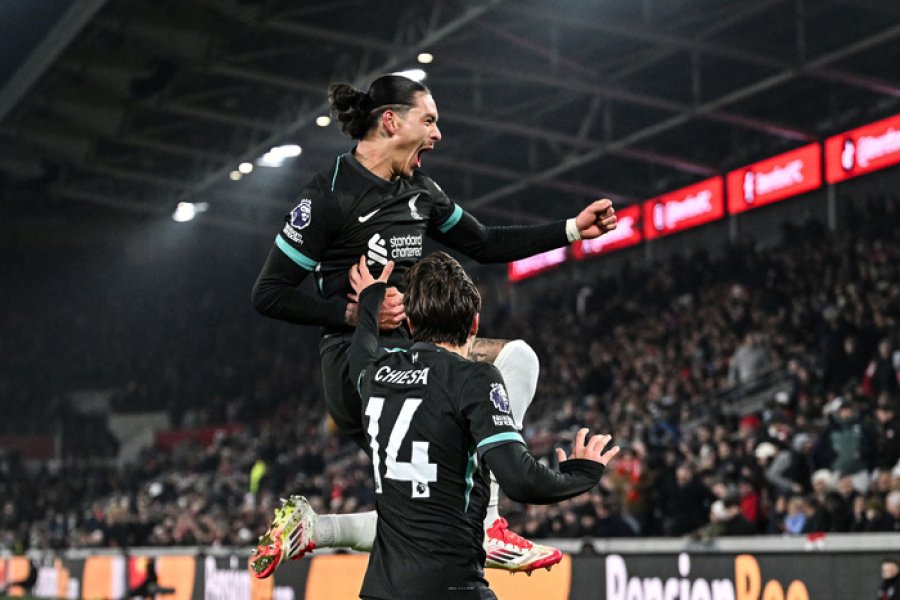 Liverpool derrot&oacute; 2 a 0 a Brentford de visitante