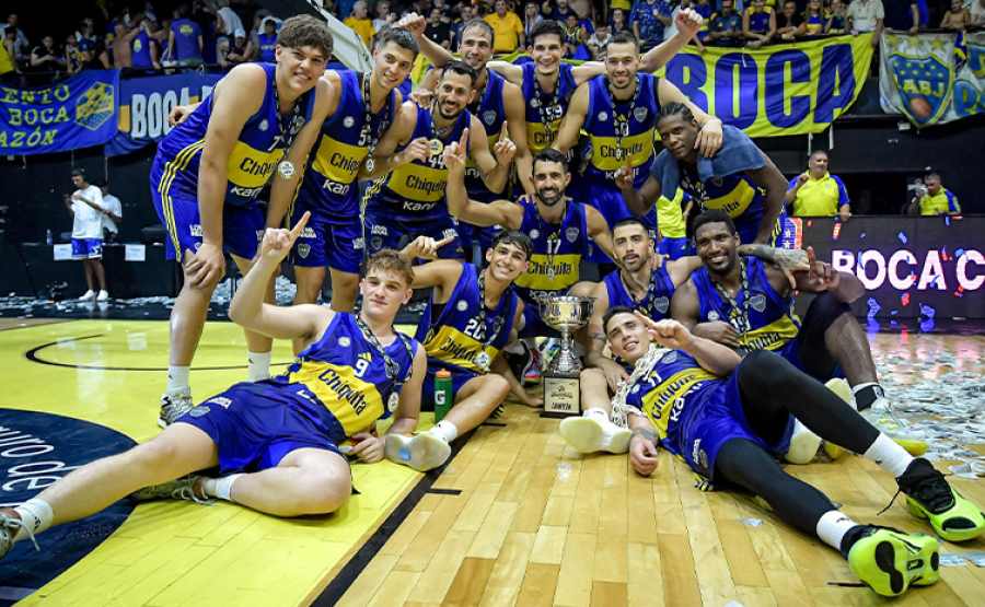 BOCA SE QUED&Oacute; CON LA SUPERCOPA DE B&Aacute;SQUETBOL