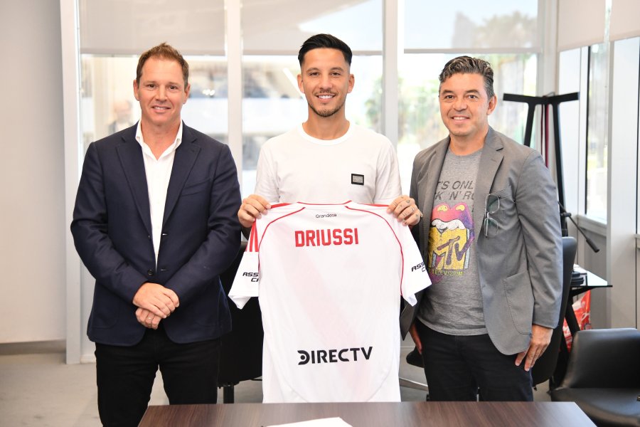 DRIUSSI VOLVI&Oacute; A RIVER