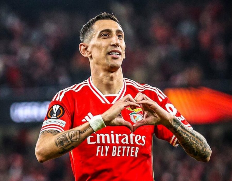 EL BENFICA DE DI MAR&Iacute;A ANTE BARCELONA