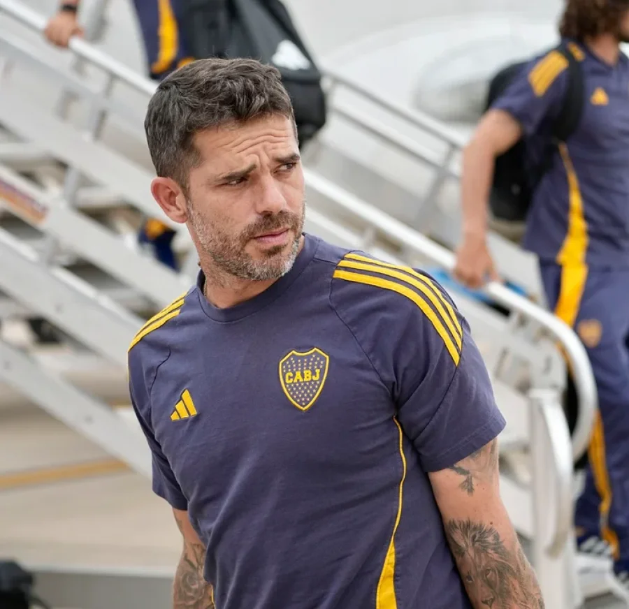 El director t&eacute;cnico de Boca, Fernando Gago.