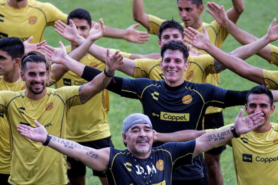 Dorados de Sinaloa realiz&oacute; un emotivo video sobre el paso que tuvo Diego Armando Maradona en la funci&oacute;n de director t&eacute;cnico.