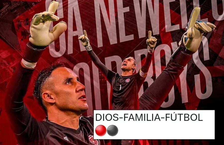 El mensaje de Keylor Navas en X.
