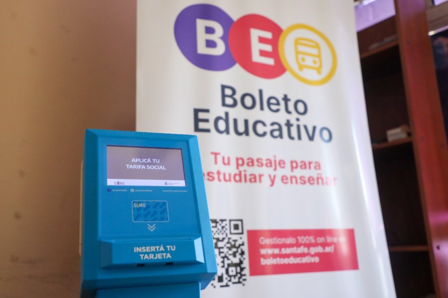Boleto Educativo 2025.