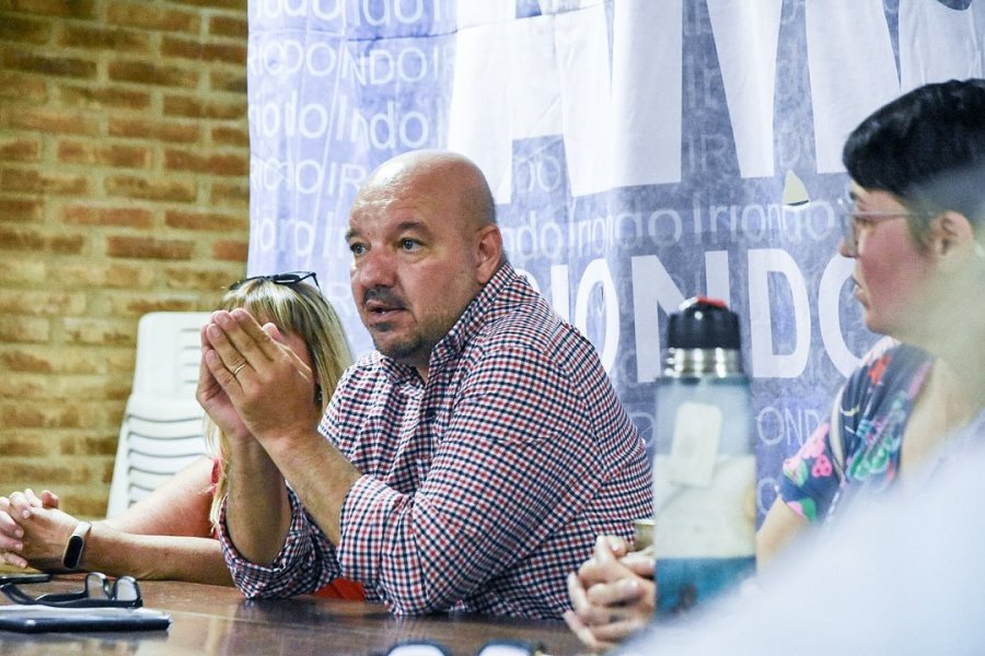 PRIMEROS ENCUENTROS. Rodrigo Alonso volvi&oacute; a hacer hincapi&eacute; en una urgente recomposici&oacute;n salarial para los docentes santafesinos.