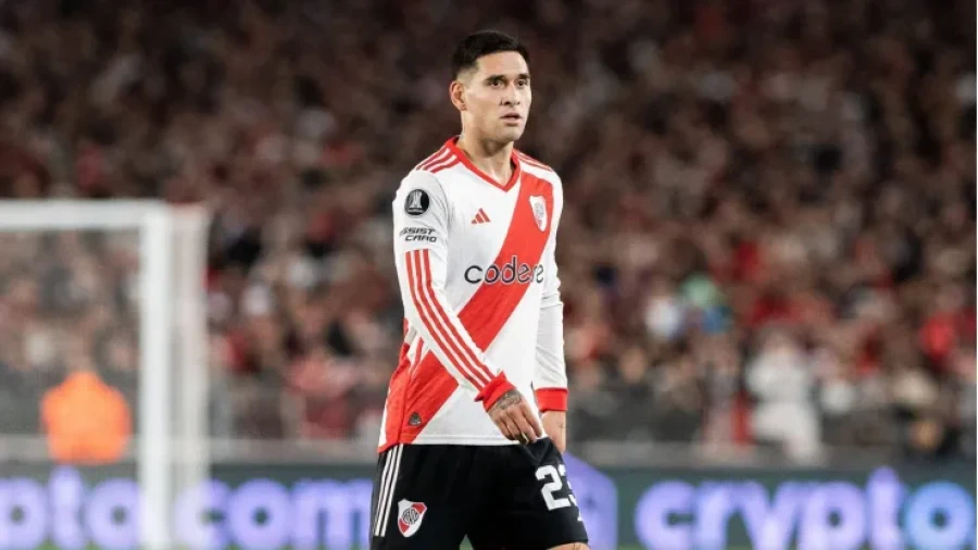 EFIMERO PASO. Villagra estuvo poco en River.