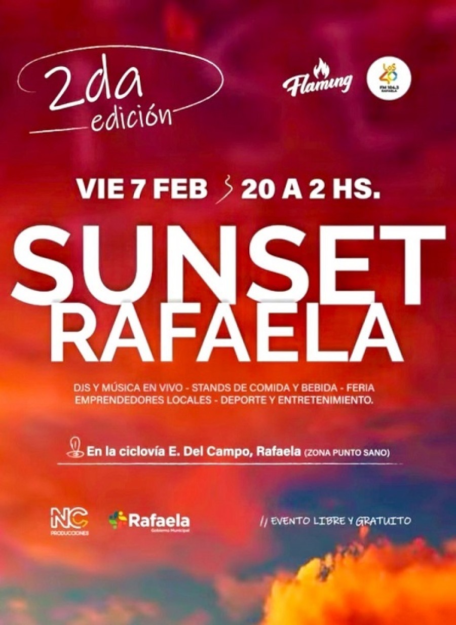 La actividad contar&aacute; con el acompa&ntilde;amiento del Gobierno Municipal de Rafaela.
