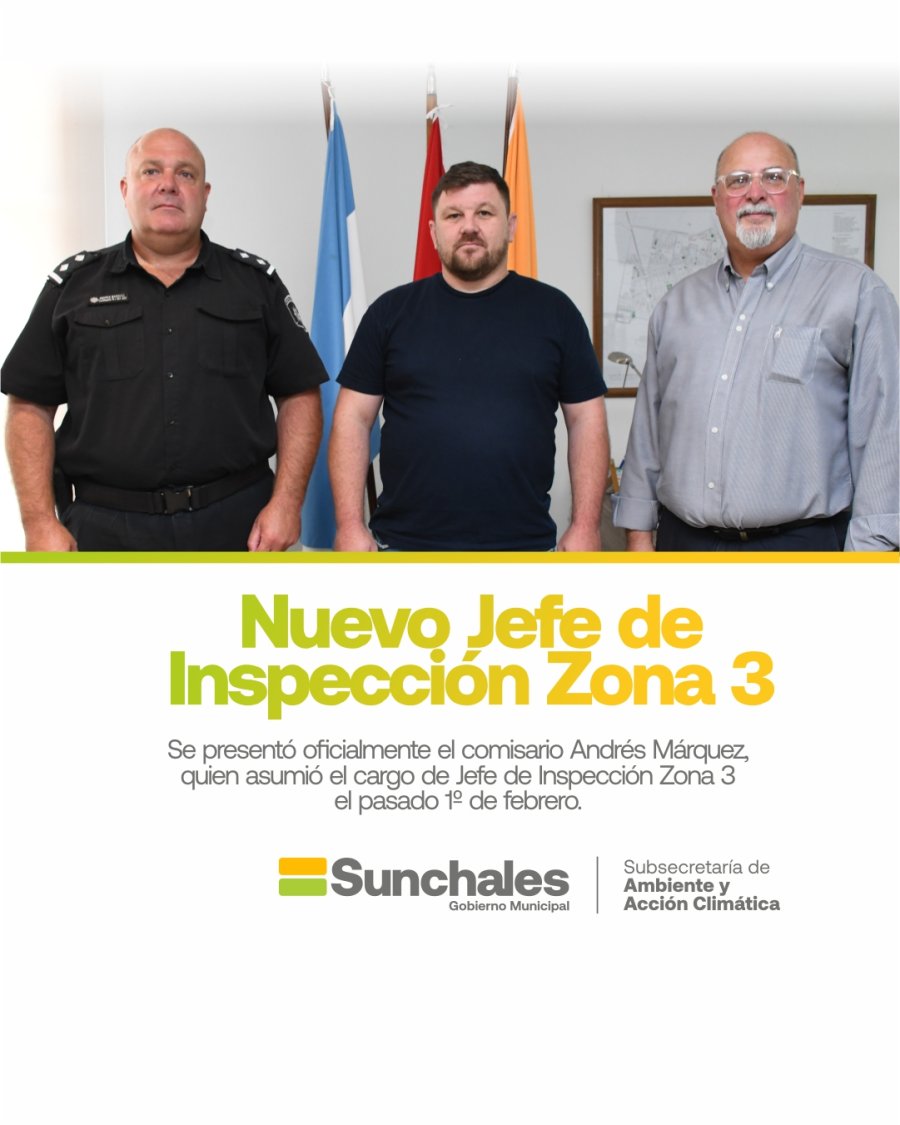 Andr&eacute;s M&aacute;rquez, Pablo Pinotti y Fabi&aacute;n Bongiovanni.