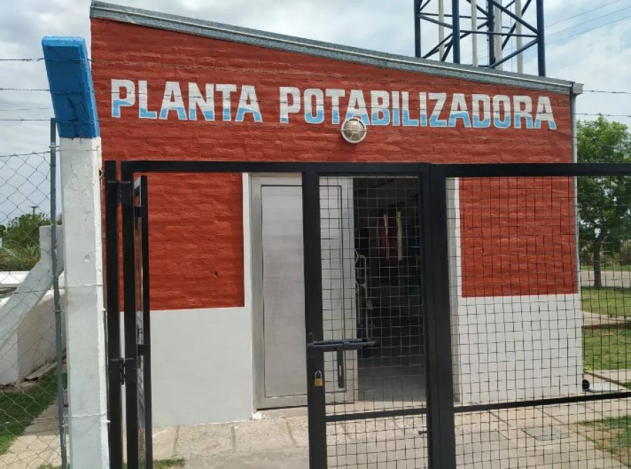 la planta potabilizadora.