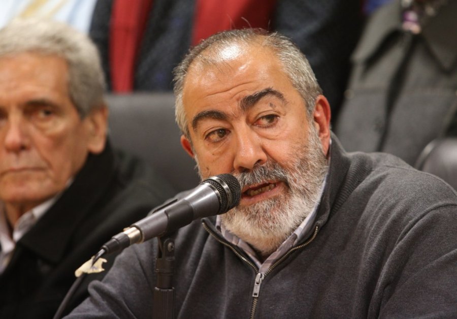 El triunviro de la CGT, H&eacute;ctor Daer.