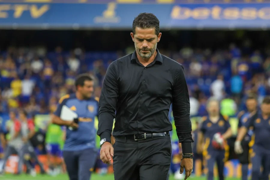 Fernando Gago, DT de Boca.