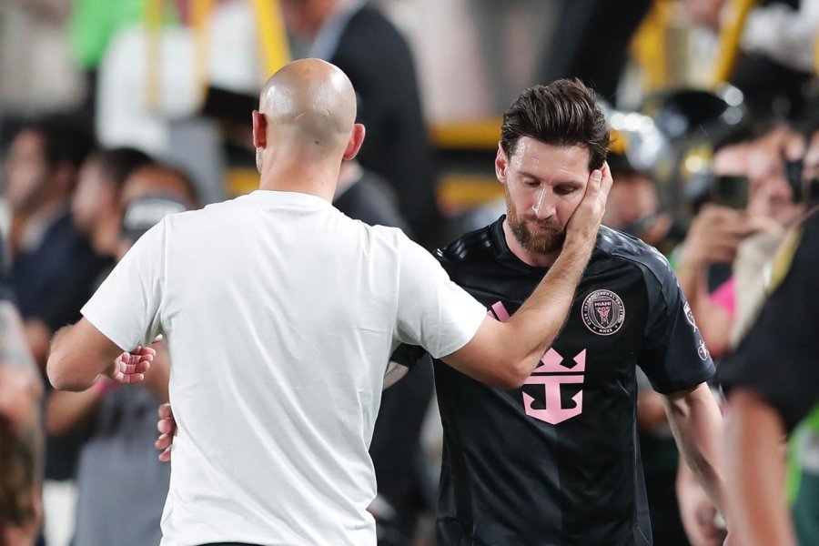 JAVIER MASCHERANO Y LIONEL MESSI