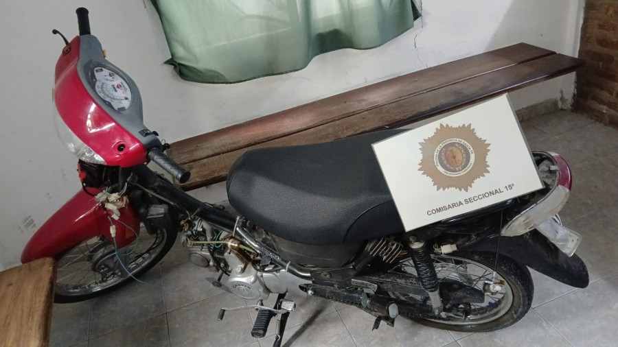 La motocicleta marca Corven tipo 110 c.c. fue devuelta a su leg&iacute;timo propietario.