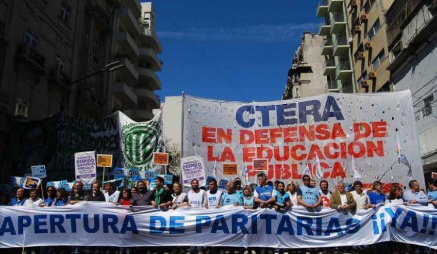 CON VARIOS RECLAMOS. CTERA ya puso fecha a una movilizaci&oacute;n nacional.