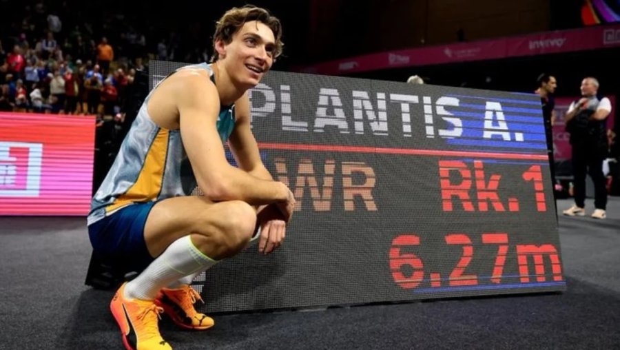 IMPRESIONANTE. El atleta sueco supera todos los l&iacute;mites.