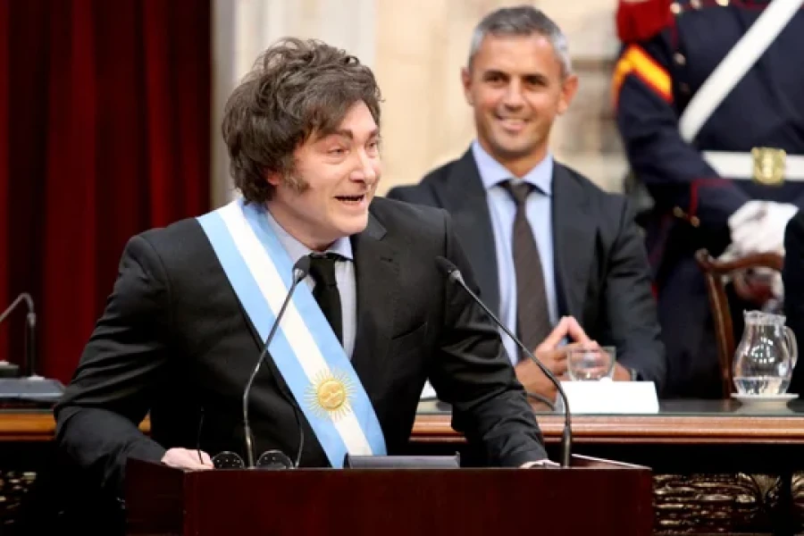 Contin&uacute;an las declaraciones de Milei.