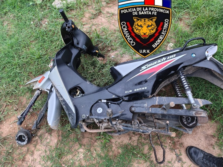 La motocicleta hab&iacute;a sido sustra&iacute;da desde jurisdicci&oacute;n de Comisaria N&deg; 15.