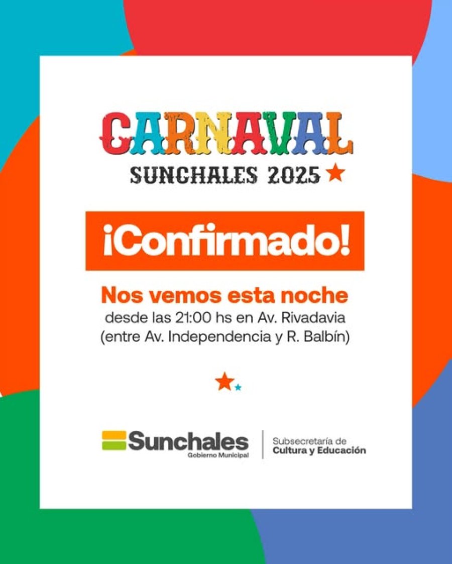 El Municipio difundi&oacute; la confirmaci&oacute;n.