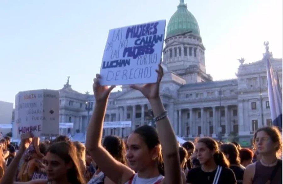 Marcha del 8M.