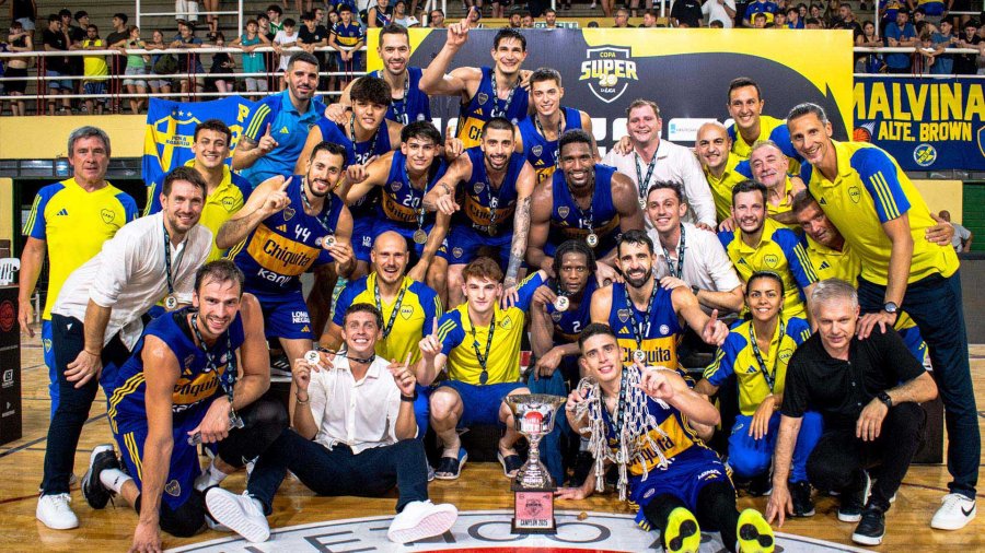 FESTEJO. Boca se llev&oacute; el t&iacute;tulo.