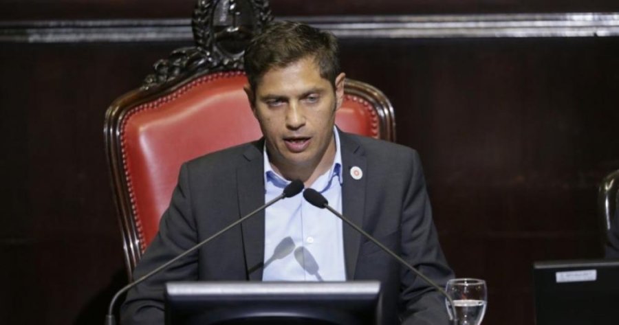 EN LA LEGISLATURA. El mandatario bonaerense hizo un repaso de su gesti&oacute;n y tambi&eacute;n apunt&oacute; contra el presidente de la Naci&oacute;n.
