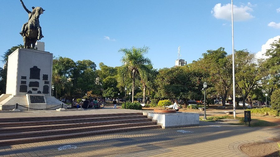 La Plaza 25 de Mayo suele ser lugar de encuentro para la celebraci&oacute;n del UPD.