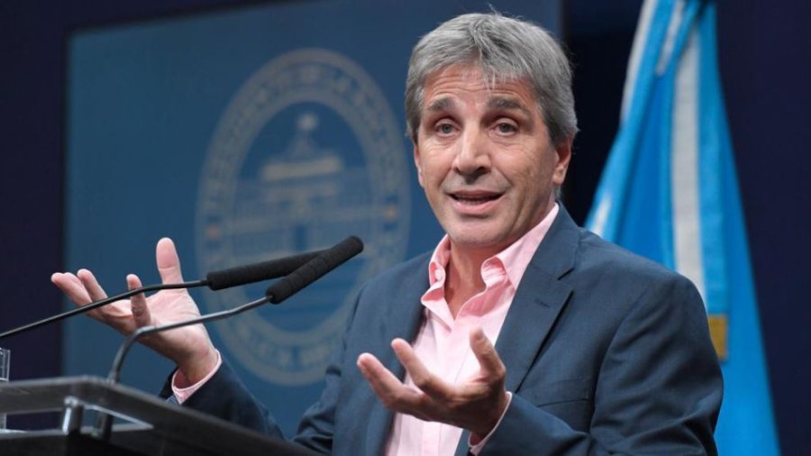 LUIS CAPUTO. El ministro de Econom&iacute;a de la Naci&oacute;n.