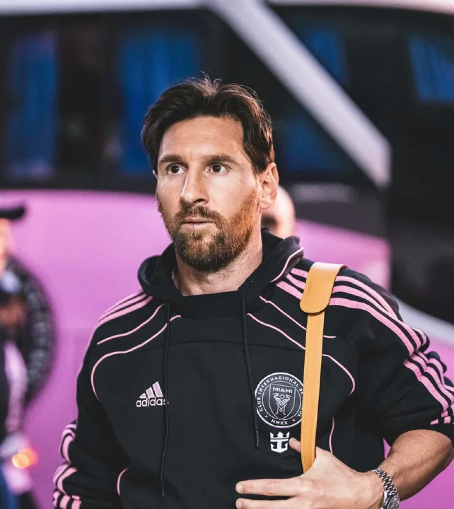 Lionel Messi expres&oacute; su apoyo a Bah&iacute;a Blanca.