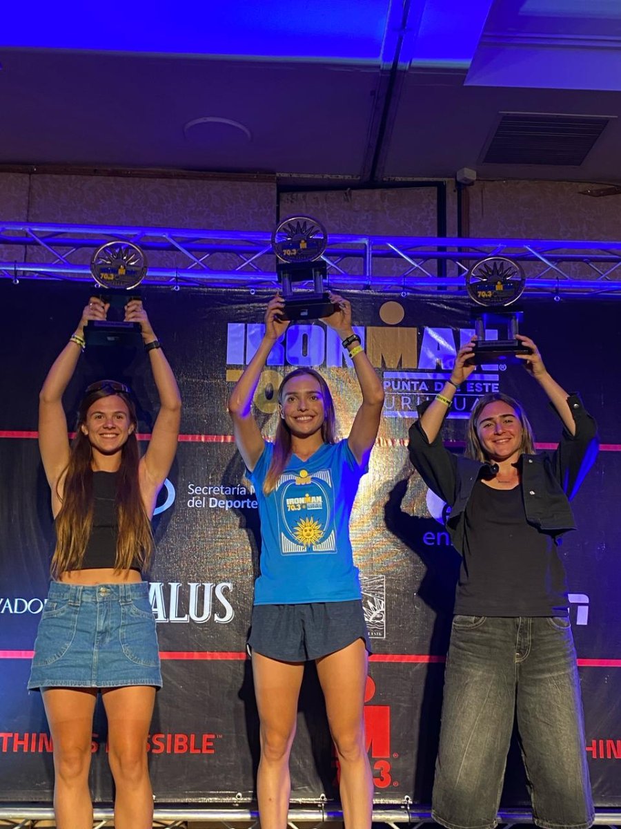 CLASIFICACION. Catalina y su premiaci&oacute;n en Uruguay.