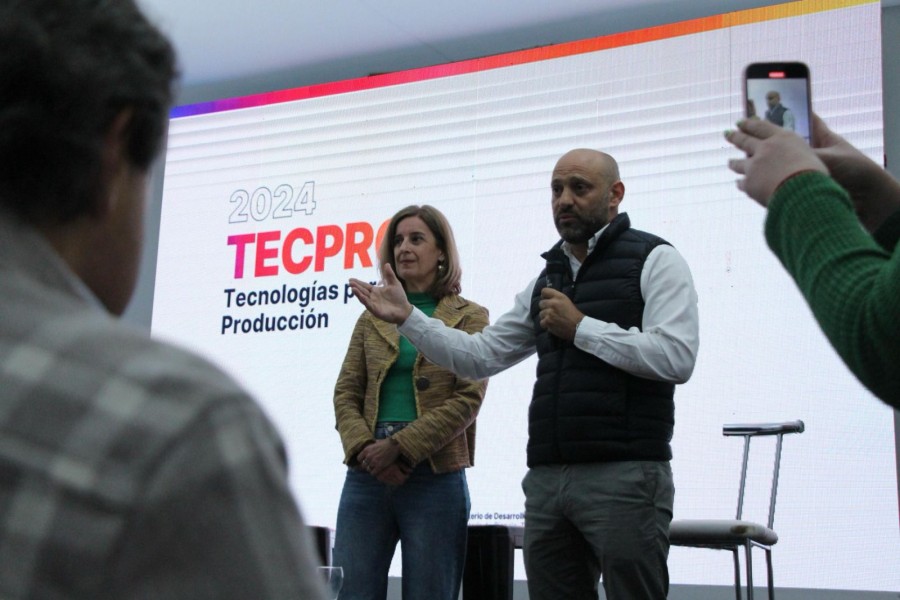 Fue en el marco de la muestra agroindustrial.