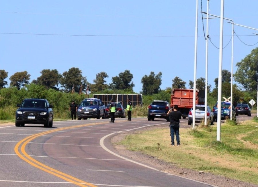 En el ingreso a la ciudad de San Crist&oacute;bal, hallaron un cuerpo calcinado en un descampado al costado de la Ruta Provincial n&deg; 2.