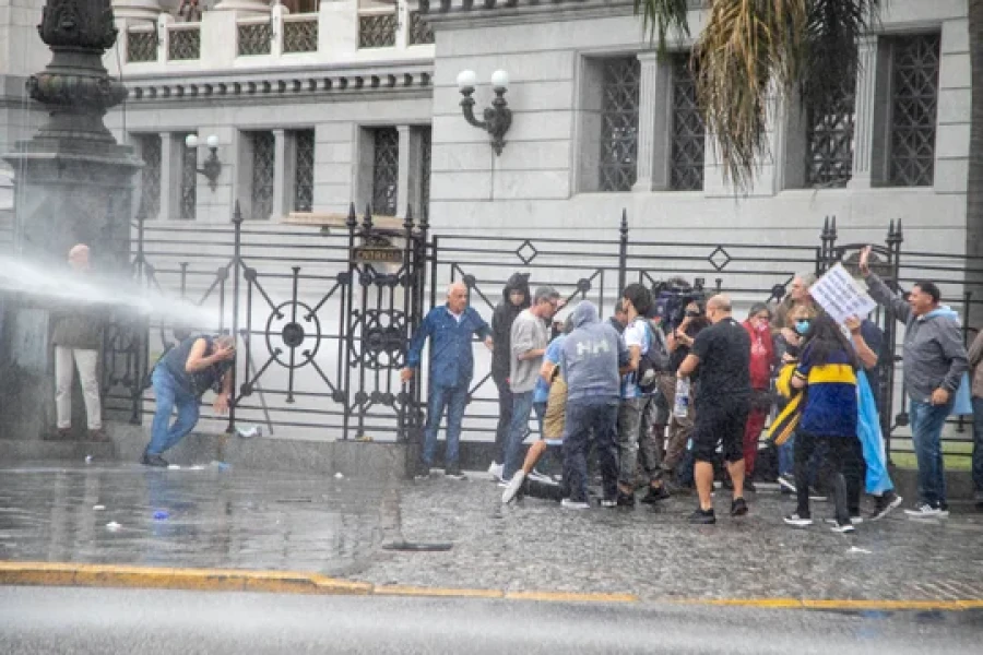 Marcha de los jubilados.