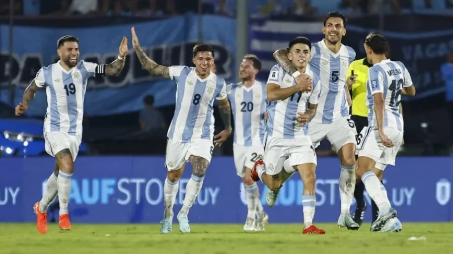 Argentina le gan&oacute; por la m&iacute;nima a Uruguay