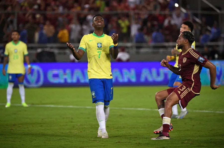Vinicius Jr ante Venezuela.